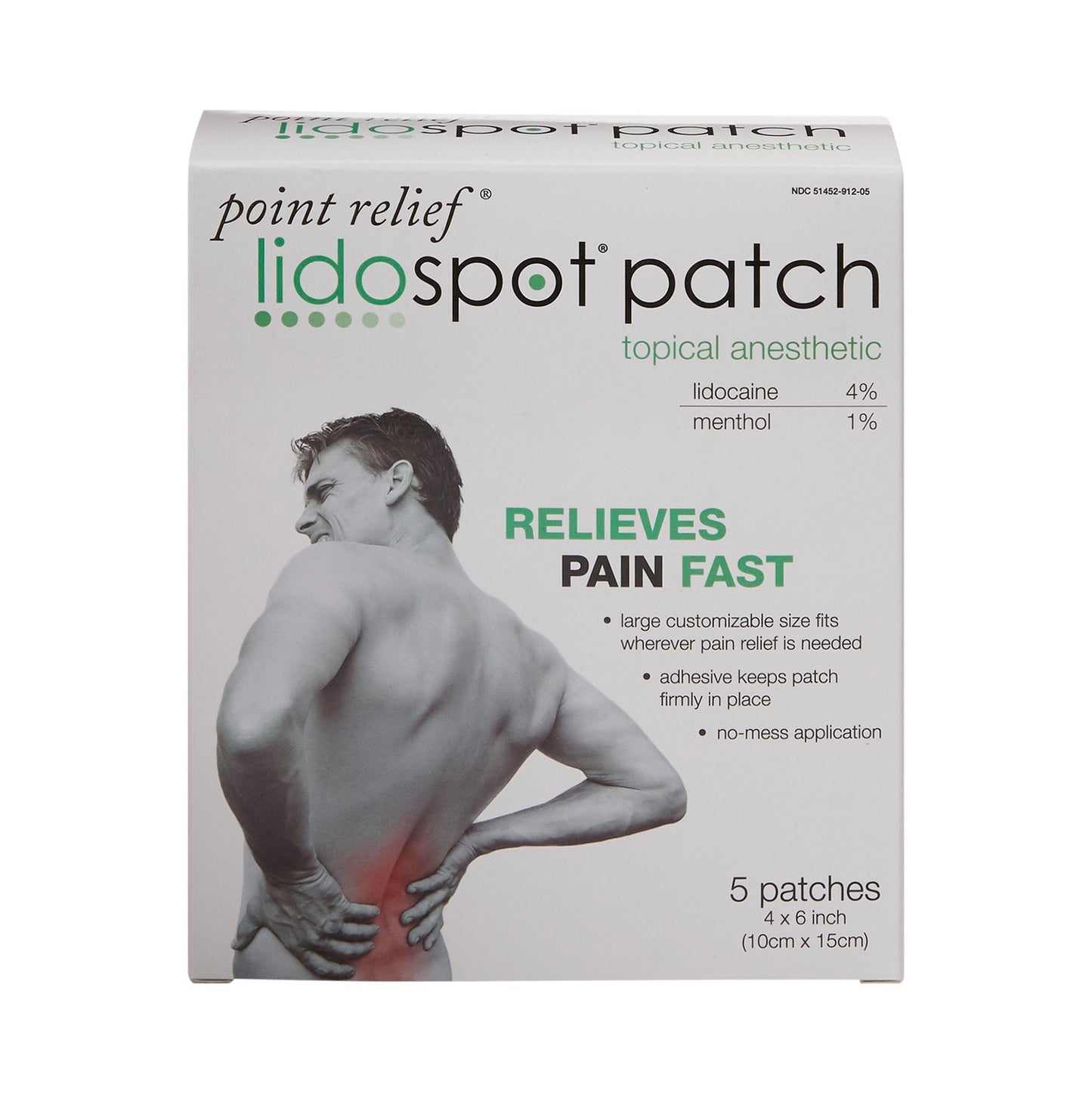 LidoSpot® Topical Pain Relief