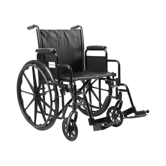 McKesson Manual Wheelchair with Swing-Away Leg Rests