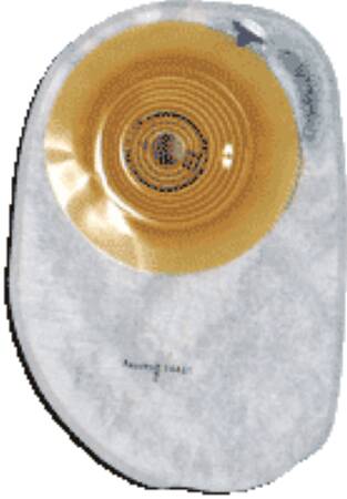 Assura® One-Piece Closed End Transparent Colostomy Pouch, 8.5 Inch Length, 3/4 to 1.25 Inch Stoma, 10 ct