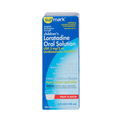 Sunmark® Loratadine Children's Allergy Relief, Fruit Flavor