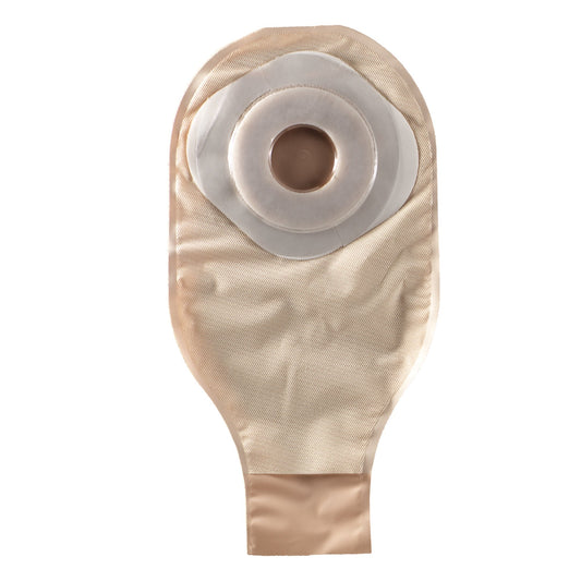 ActiveLife® One-Piece Drainable Transparent Colostomy Pouch, 12 Inch Length, 3/4 Inch Stoma, 10 ct