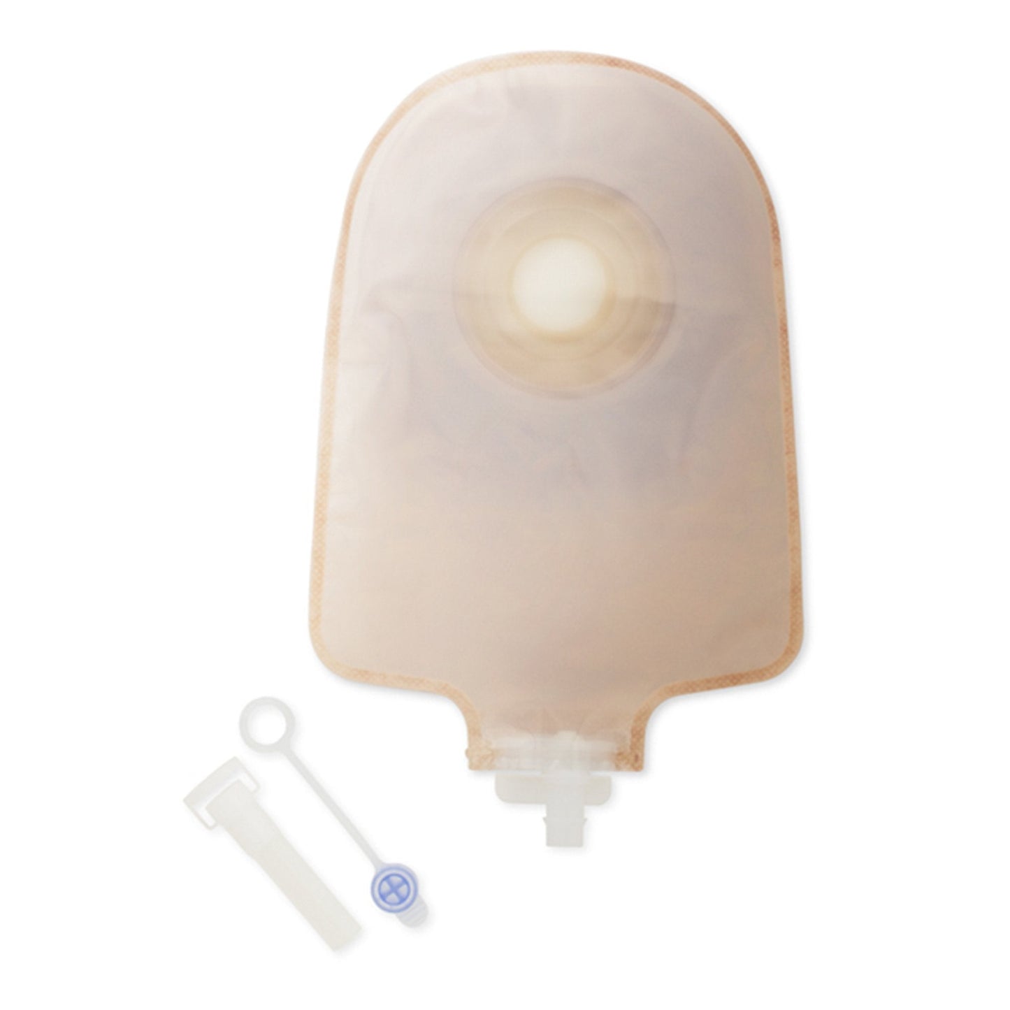 Premier™ One-Piece Drainable Transparent Urostomy Pouch, 9 Inch Length, 1 Inch Stoma, 10 ct