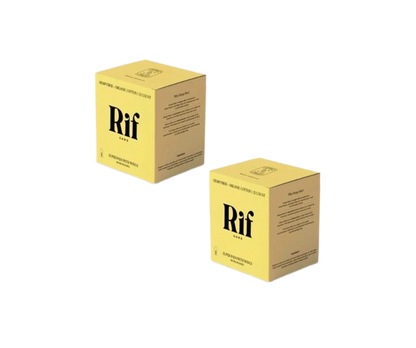 Rif Care Pads Organic Super Hemp Fiber, 12 Count, 2 Pack