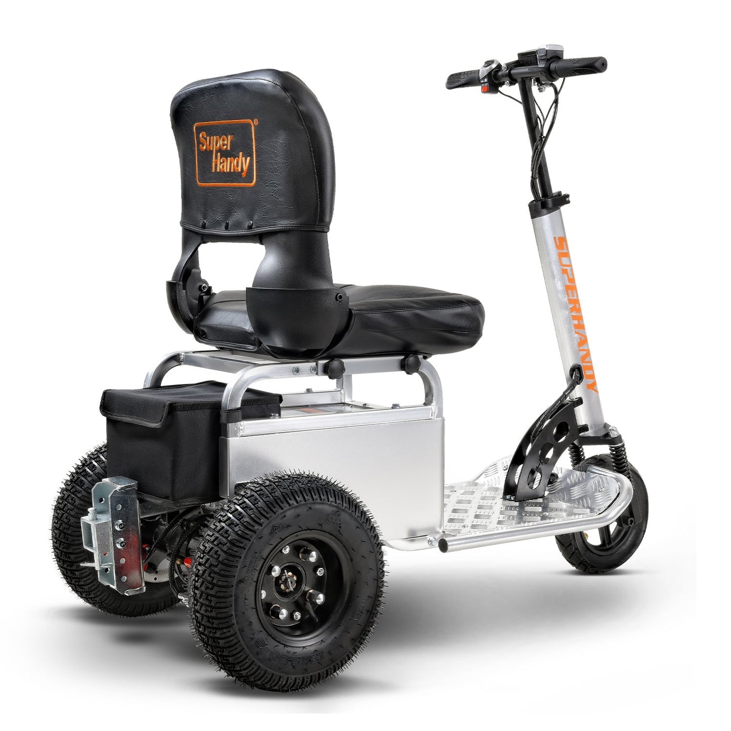 SuperHandy Electric Utility Tugger Ride-On Cart - 24V 9Ah Battery, 2600lbs Towing Capacity