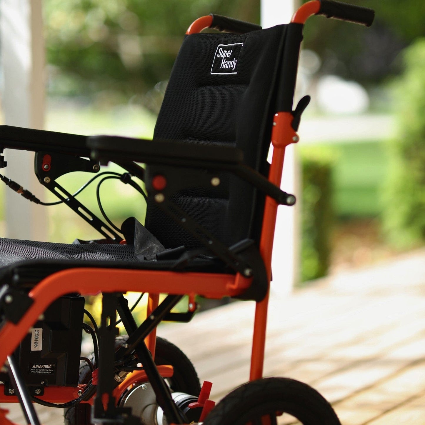 SuperHandy Electric Wheelchair - 24V 6Ah Battery, 220Lbs Max Weight