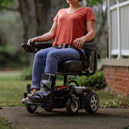 SuperHandy GoRide CRZ Powerchair - 300 lb Capacity, Rear-Wheel Drive, 6.7 Mile Range