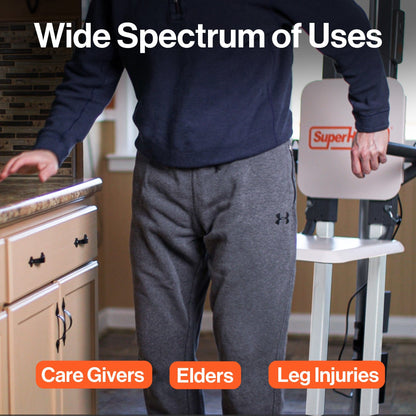 SuperHandy GoRise FS - Electric Floor to Standing Lift Assistant - 500Lbs Weight Limit