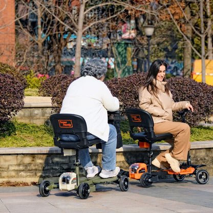 SuperHandy Mobility Scooter Pro - Foldable, 48V Li-Ion Battery, 330lbs Load