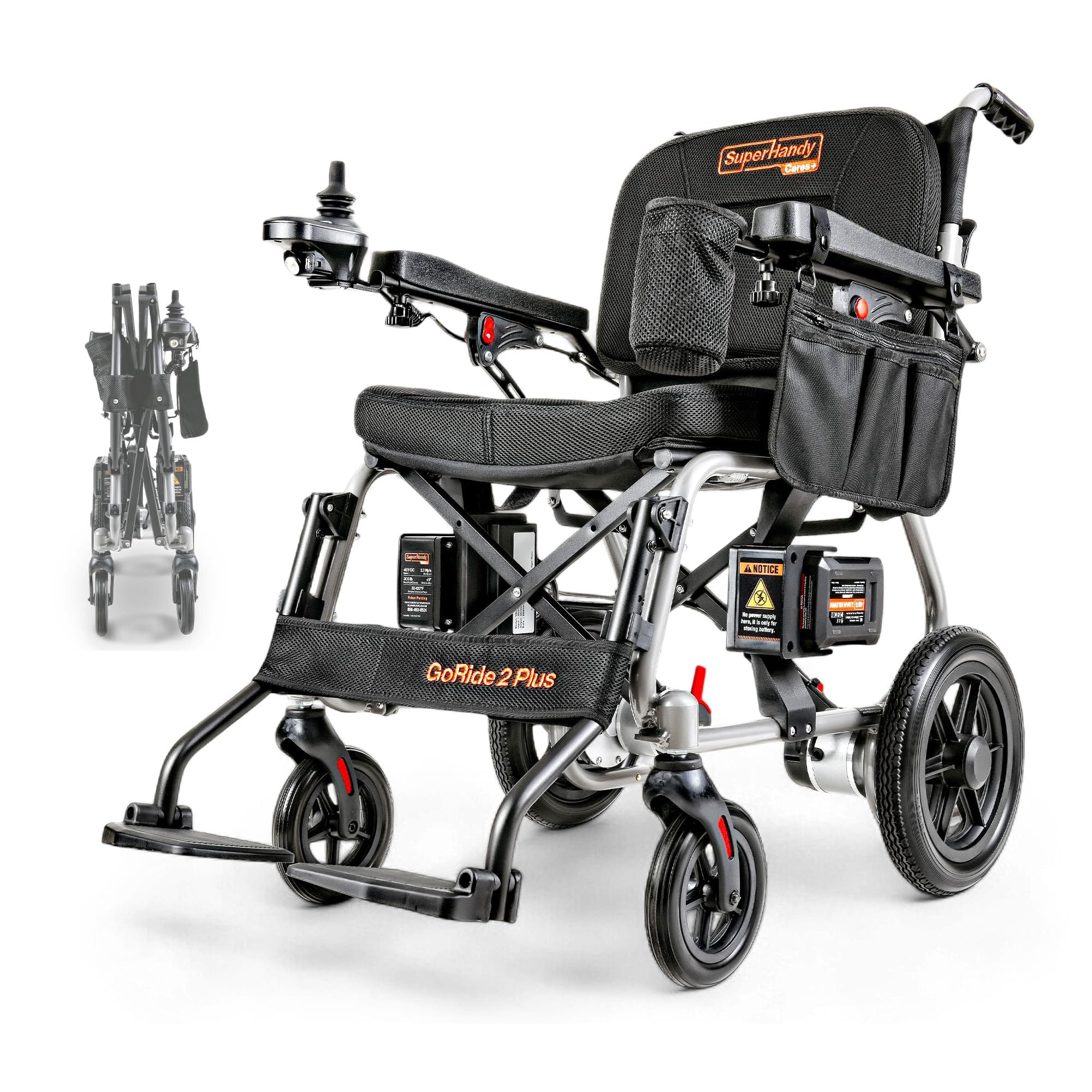 FSA-Approved SuperHandy GoRide 2 Plus Electric Wheelchairs
