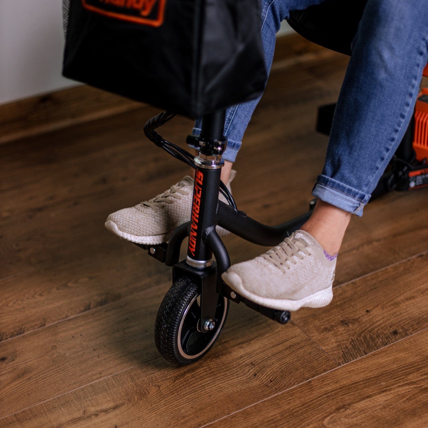 SuperHandy Passport Mobility Scooter - 48V 2Ah Battery, Lightweight (35 lbs), Foldable + Extra Battery