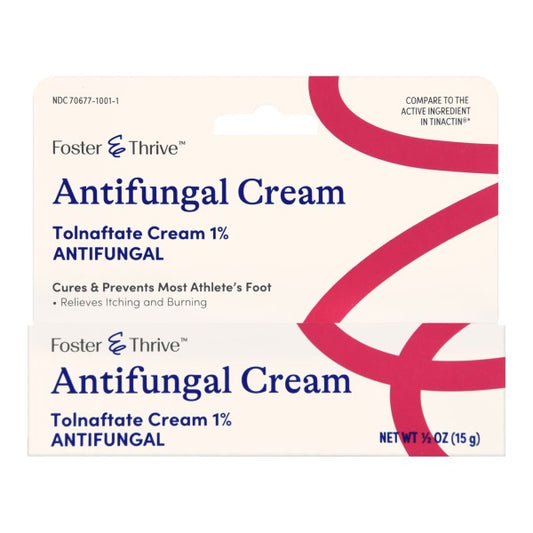 Foster & Thrive Antifungal Cream Tolnaftate 1%, 0.5 oz.