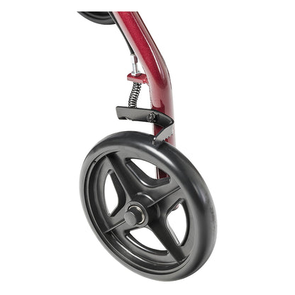 Drive™ 4 Wheel Rollator, Red