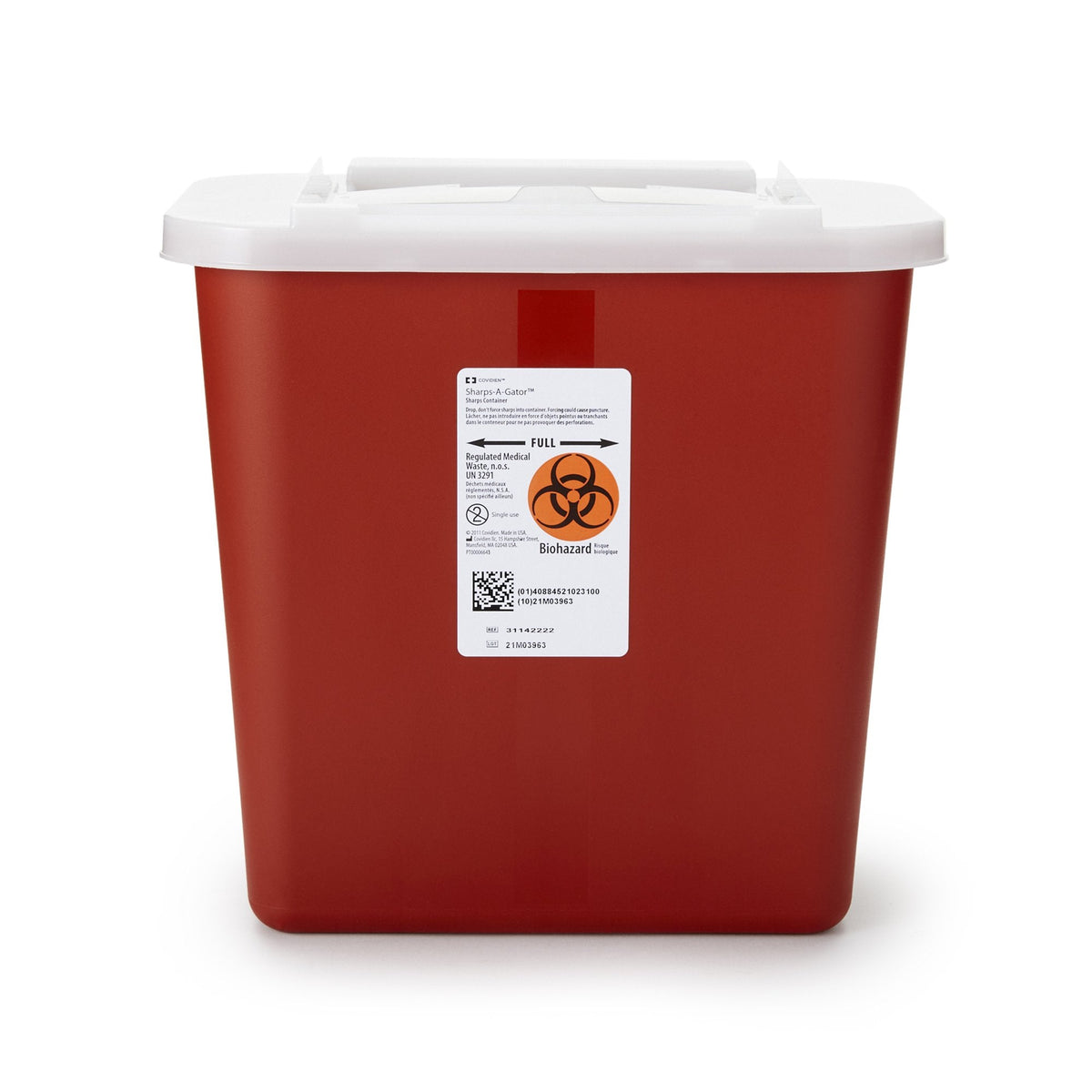 Container Fsa FSA-Approved Monoject Multi-Purpose Sharps Containers, Sliding Lid 2G ...