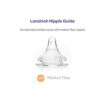 Lansinoh® Baby Bottle, 8 ounce, 4 ct