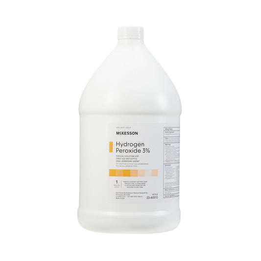 McKesson Hydrogen Peroxide Antiseptic, 1 gal. Bottle