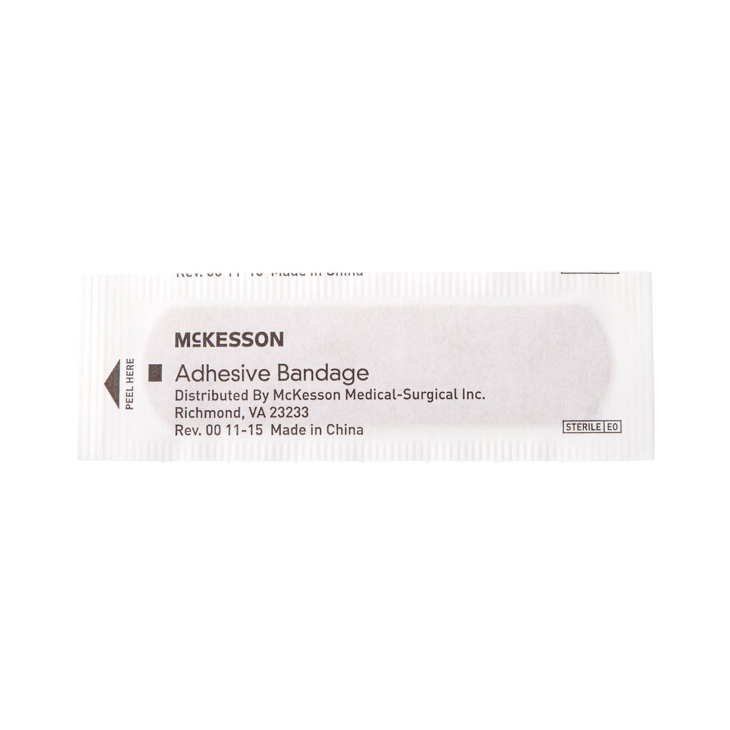 McKesson Tan Adhesive Bandage Strips, 3/4 x 3 in., 100 ct.