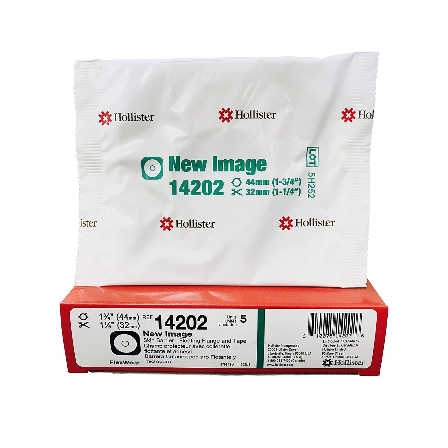 New Image™ Flextend™ Colostomy Barrier With Up to 1.25 " Stoma Opening