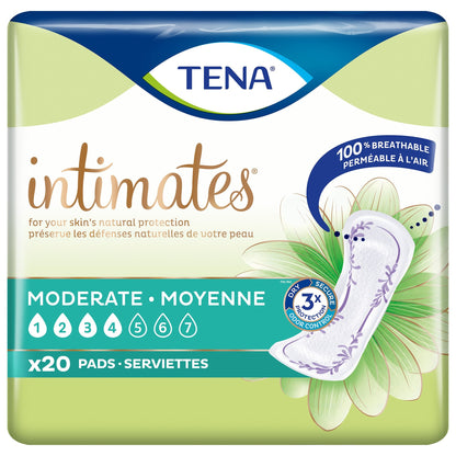 Tena® Intimates™ Moderate Bladder Control Pad, 11" Length, 20 ct