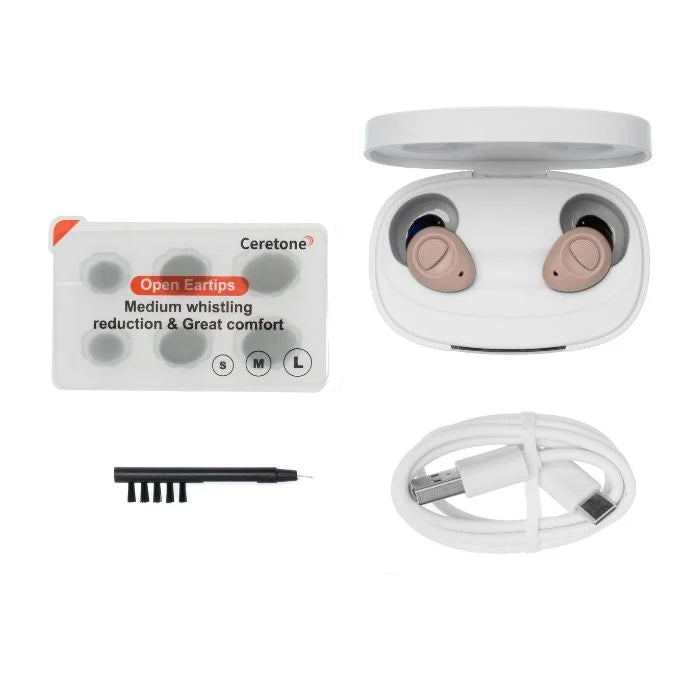 Ceretone Torch Rechargeable OTC Hearing Aids