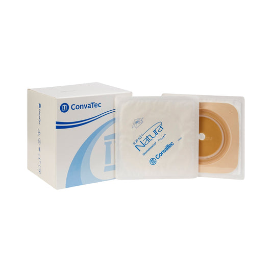 Sur-Fit Natura® Colostomy Barrier With 1 7/8-2.5 " Stoma Opening, Tan