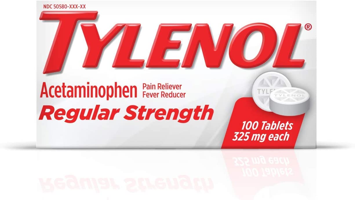 Tylenol® Acetaminophen Pain Relief, 100 ct