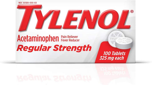 Tylenol® Acetaminophen Pain Relief, 100 ct