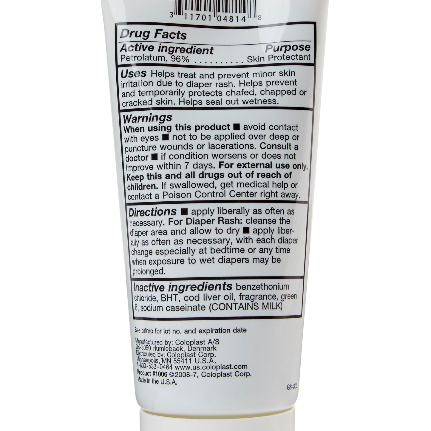 Baza® Clear Skin Protectant Scented, 5 oz. Tube