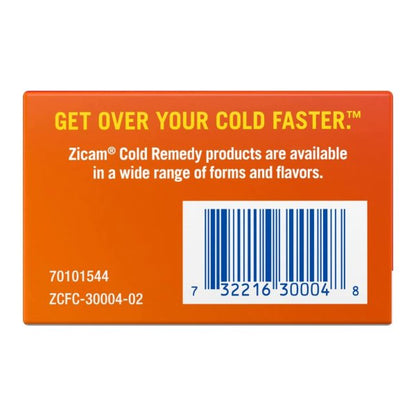 Zicam Cold Remedy Homeopathic Rapid Melts, Cherry, 25 ct.