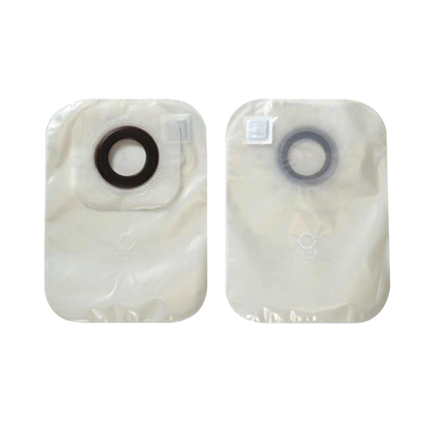 Ostomy Pouch Karaya 5 One-Piece System 12 Inch Length 1-1/2 Inch Stoma Closed End Convex, Pre-Cut