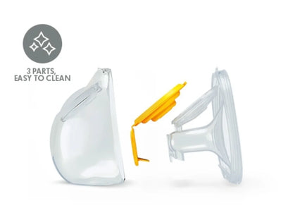 Medela Hands-Free Collection Cups with 21mm and 24mm Breast Shields