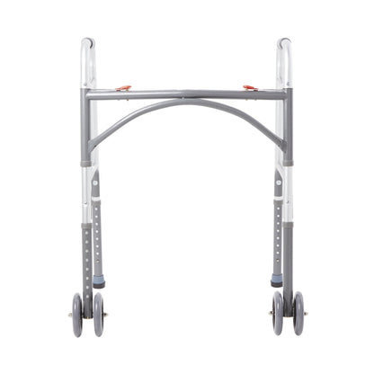 McKesson Steel Bariatric Folding Walker, 32 - 39 Inch Height