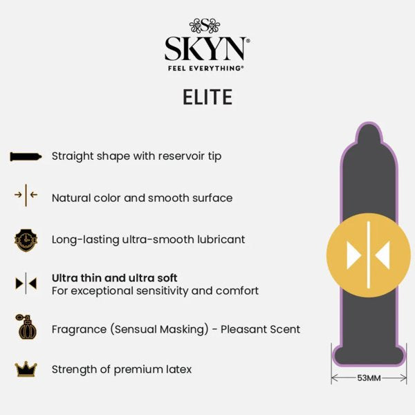 Lifestyles Skyn Elite Non-latex Condoms, 36 ct.