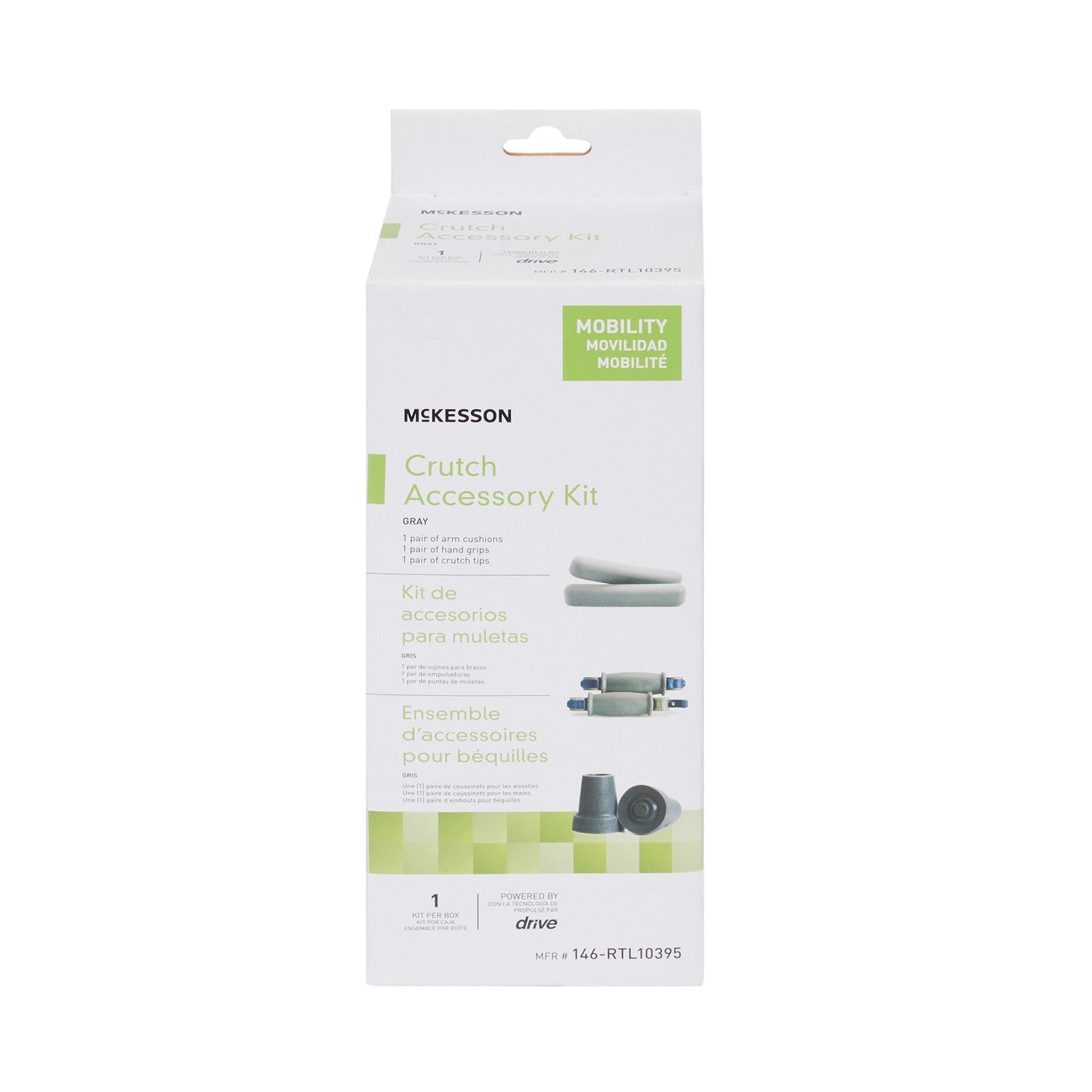 McKesson Crutch Accessory Kit