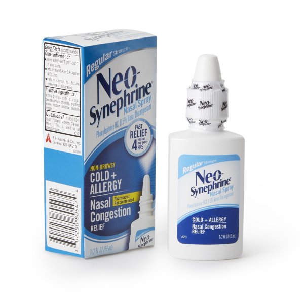 Neo-Synephrine® Regular Strength Sinus Relief Spray, 0.5 oz.