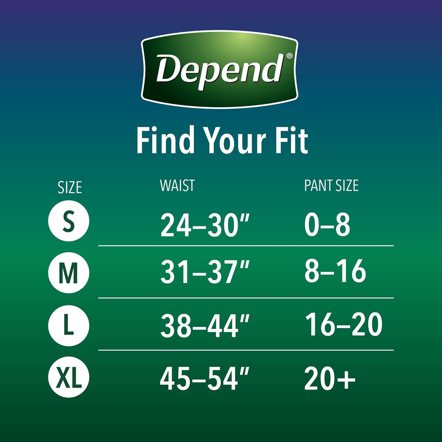 Depend® Night Defense® Maximum Absorbent Underwear, Extra Large, 12 ct