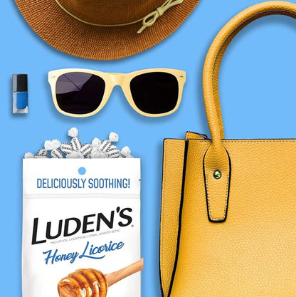 Luden's Honey Licorice Throat Drops, 30 ct.