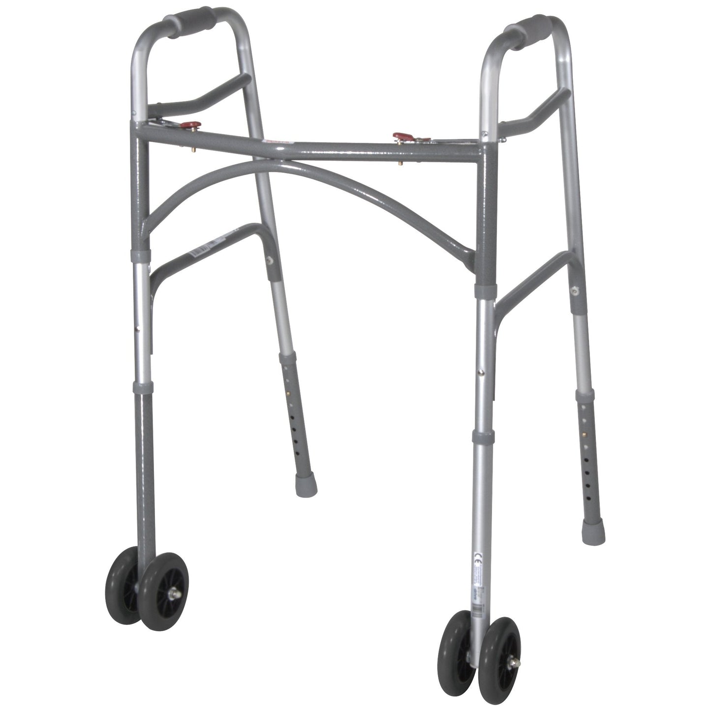 McKesson Steel Bariatric Folding Walker, 32 - 39 Inch Height