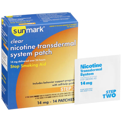 Sunmark® 14 mg Nicotine Polacrilex Stop Smoking Aid, 14 ct