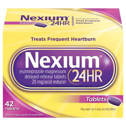 Nexium 24HR Acid Reducer 20 MG Tablets, 42 ct.