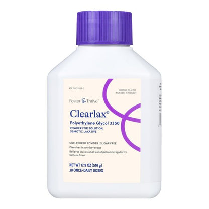 Foster & Thrive ClearLax Unflavored Laxative Powder