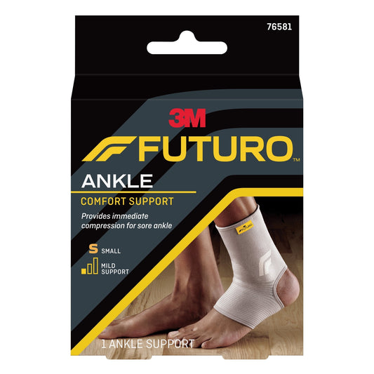 3M™ Futuro™ Comfort Lift™ Ankle Support, Beige, Small, Pull-On