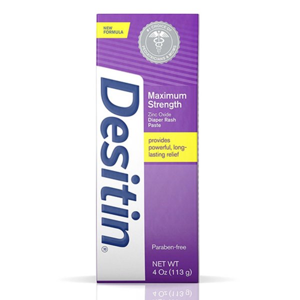 Desitin Maximum Strength Zinc Oxide Baby Diaper Rash Cream