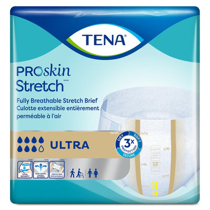 Tena® Stretch™ Ultra Incontinence Brief, Large / Extra Large, 36 ct