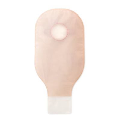 Ostomy Pouch New Image™ Two-Piece System 12 Inch Length Drainable, Clear 2"