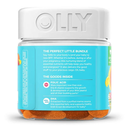 Olly Prenatal Multi Vitamins Sweet Citrus Gummies, 60 ct.