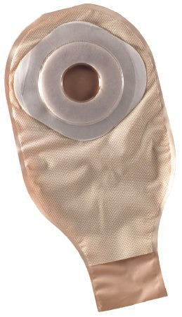 ActiveLife® One-Piece Drainable Transparent Colostomy Pouch, 12 Inch Length, 1.25 Inch Stoma, 10 ct