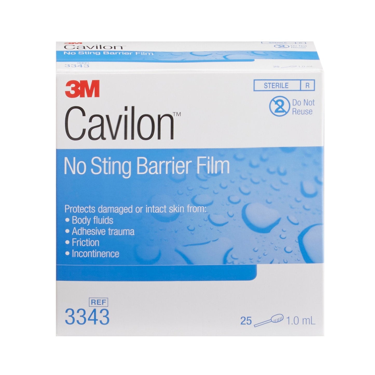 3M Cavilon Barrier Film, No Sting, Alcohol-Free, Conforming, 1.0 mL