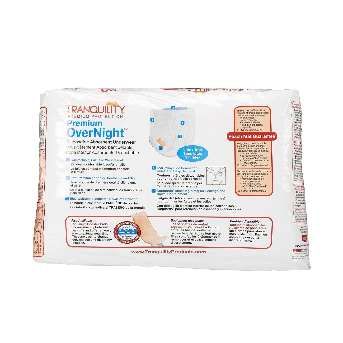 Tranquility® Premium OverNight™ Absorbent Underwear, Small, 20 ct