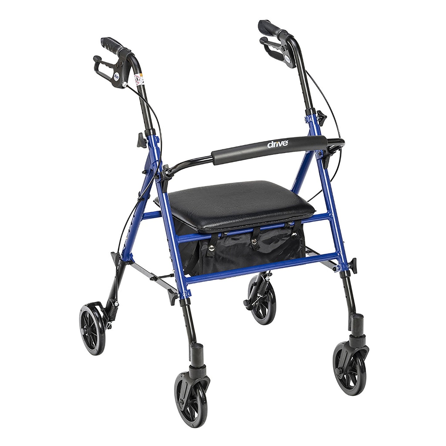 Drive™ 4 Wheel Rollator, Blue