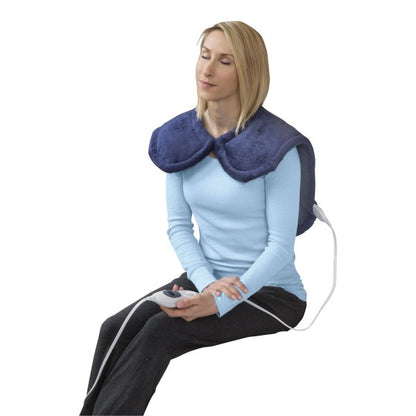 Thera Care Heating Pad for Back, Neck, Shoulder, Micro-Plush Fabric